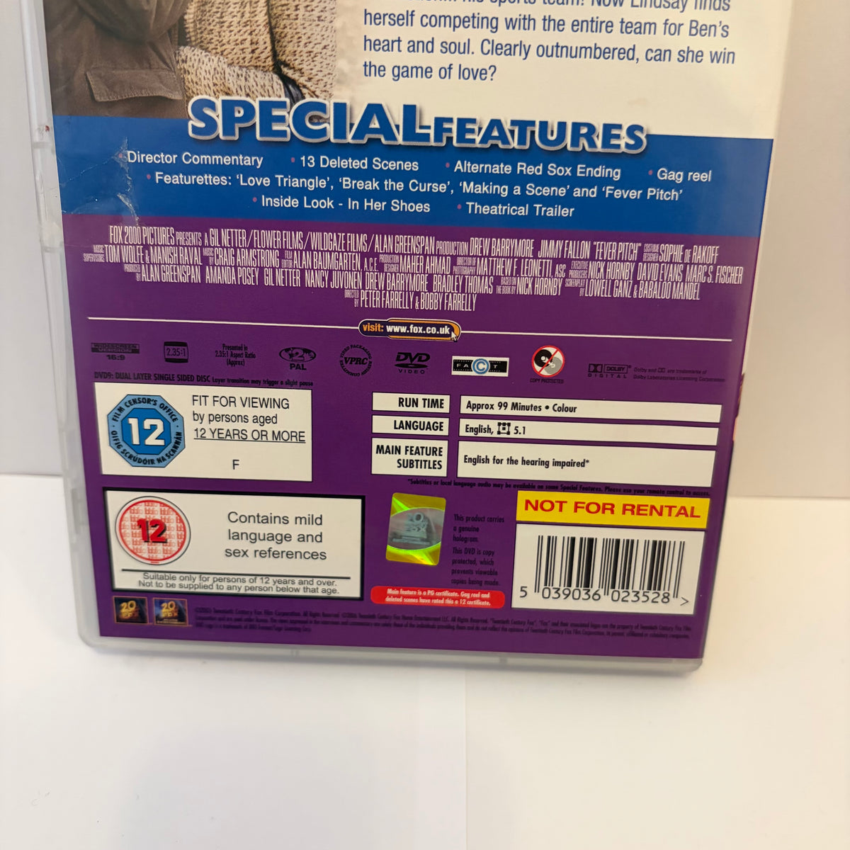 The Perfect Catch (2005) - DVD