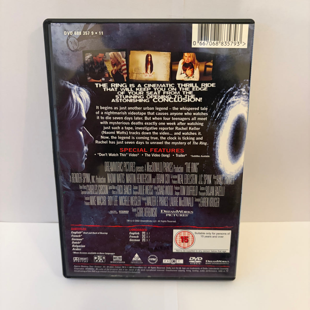 The Ring (2002) - DVD