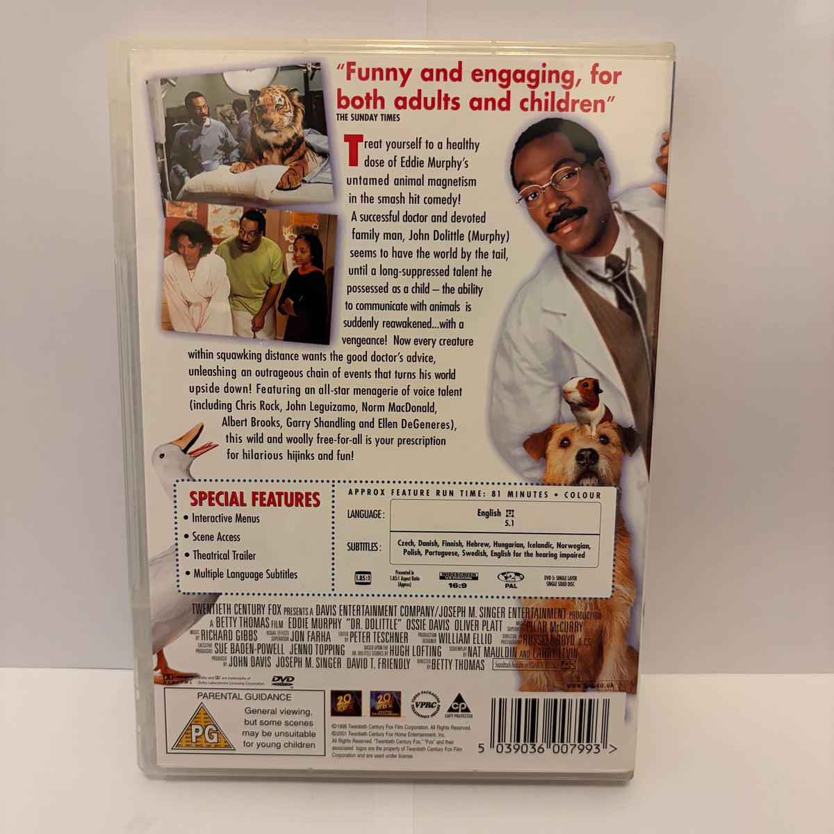 Dr. Dolittle (1998) - DVD