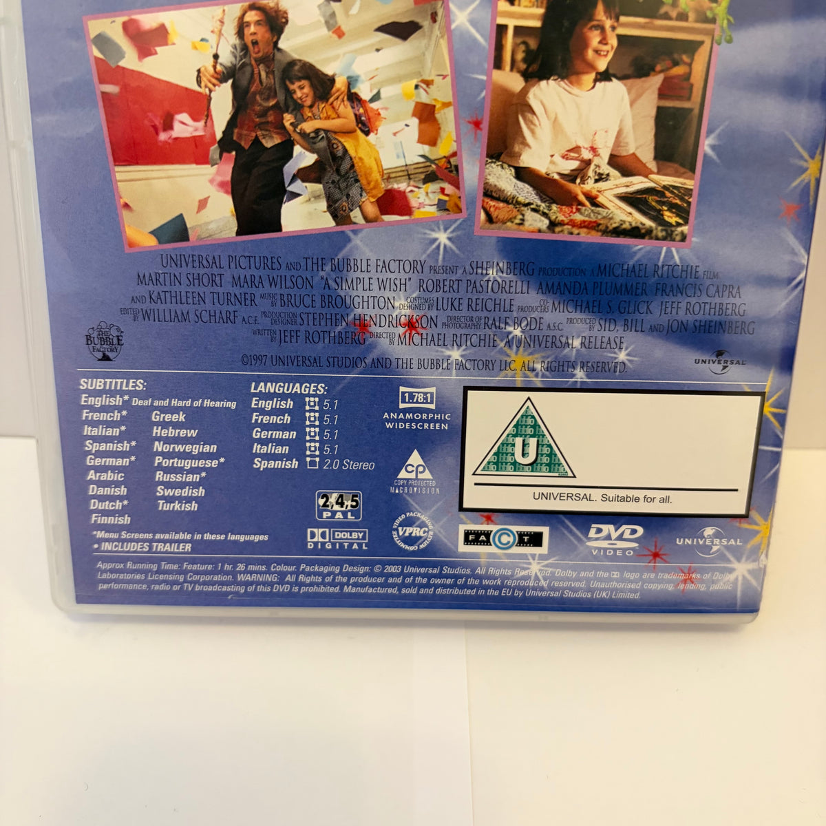 A Simple Wish (1997) - DVD