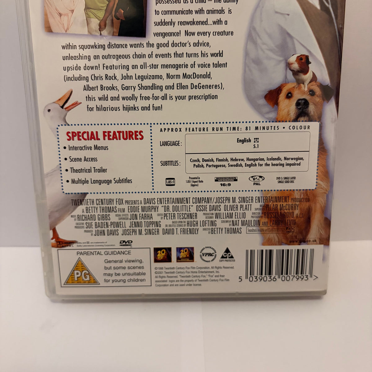 Dr. Dolittle (1998) - DVD