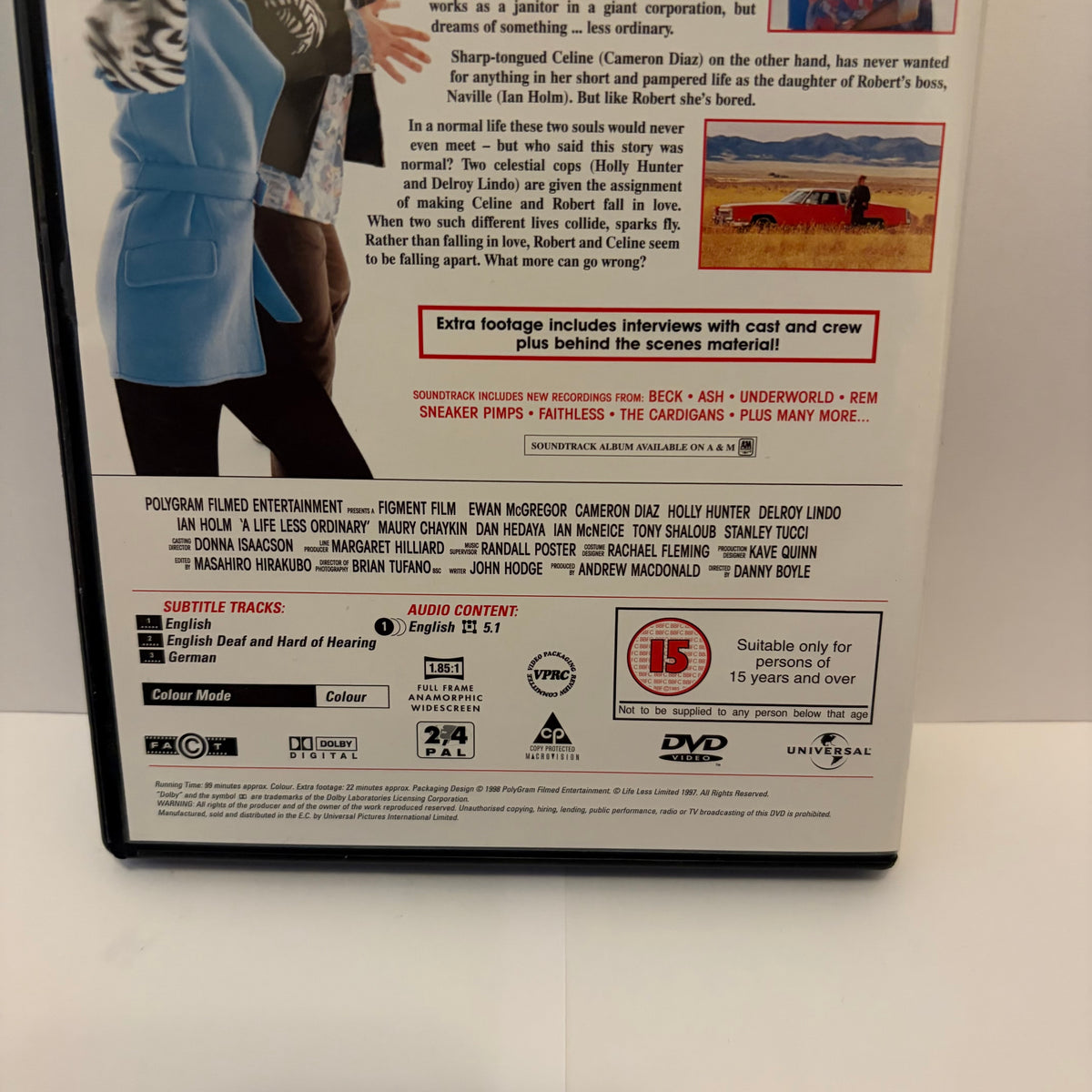 A Life Less Ordinary (1997) - DVD