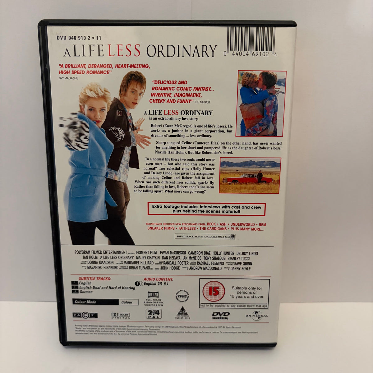 A Life Less Ordinary (1997) - DVD