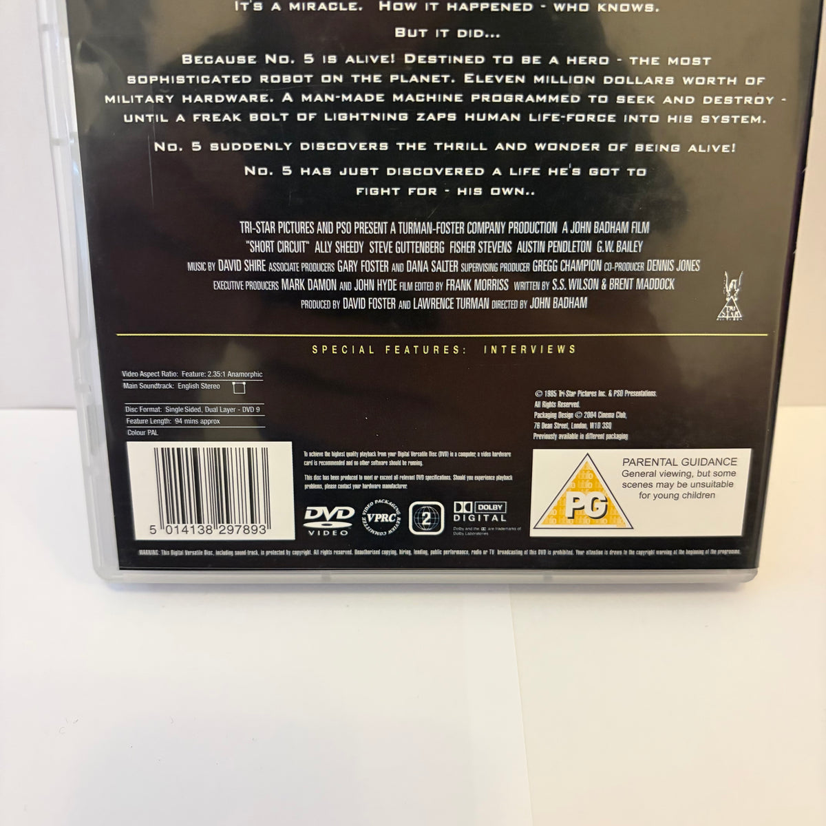 Short Circuit (1986) - DVD