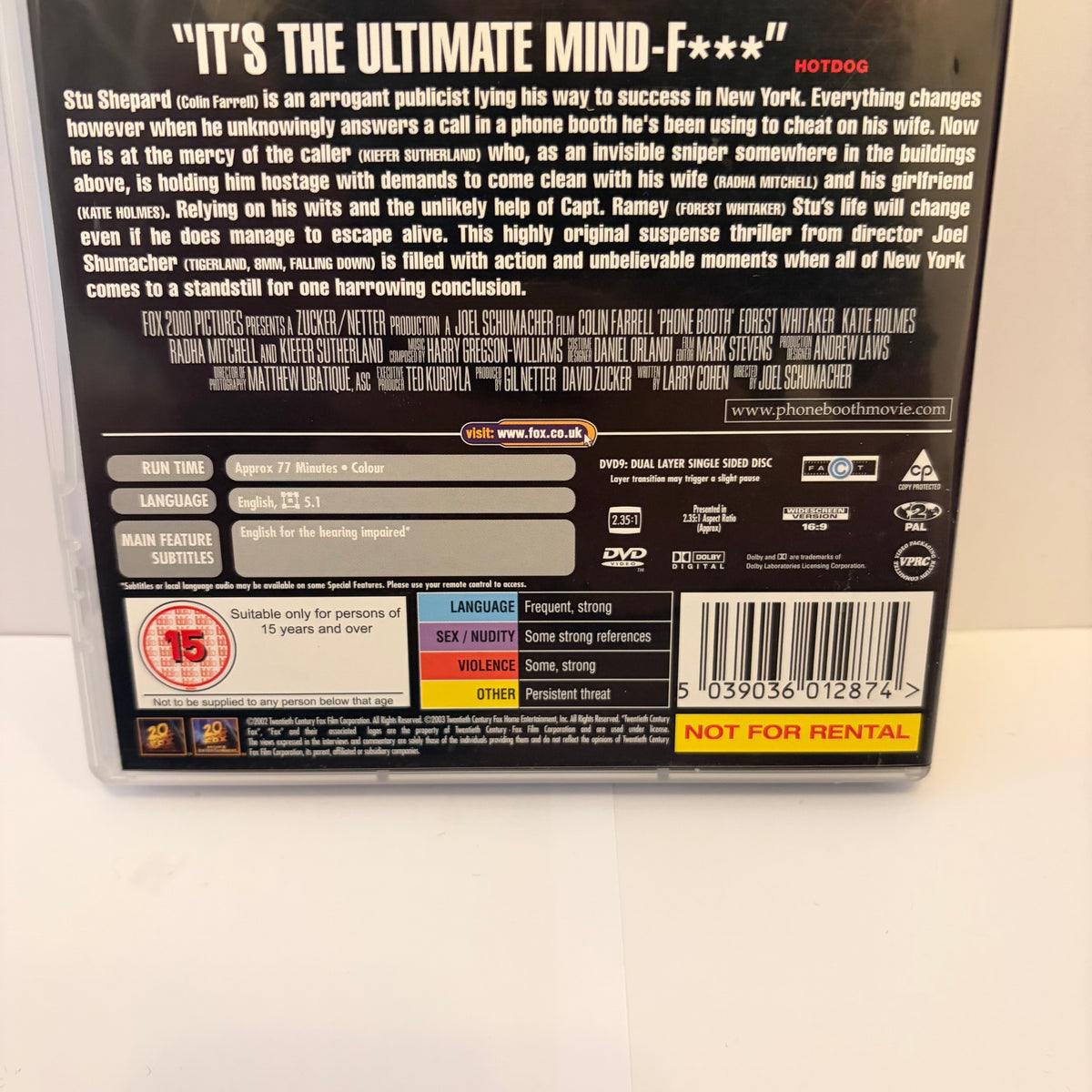 Phone Booth (2002) - DVD
