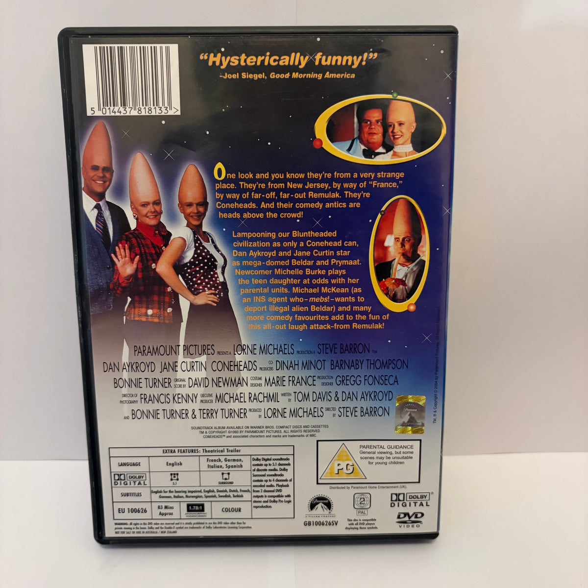 Coneheads (1993) - DVD