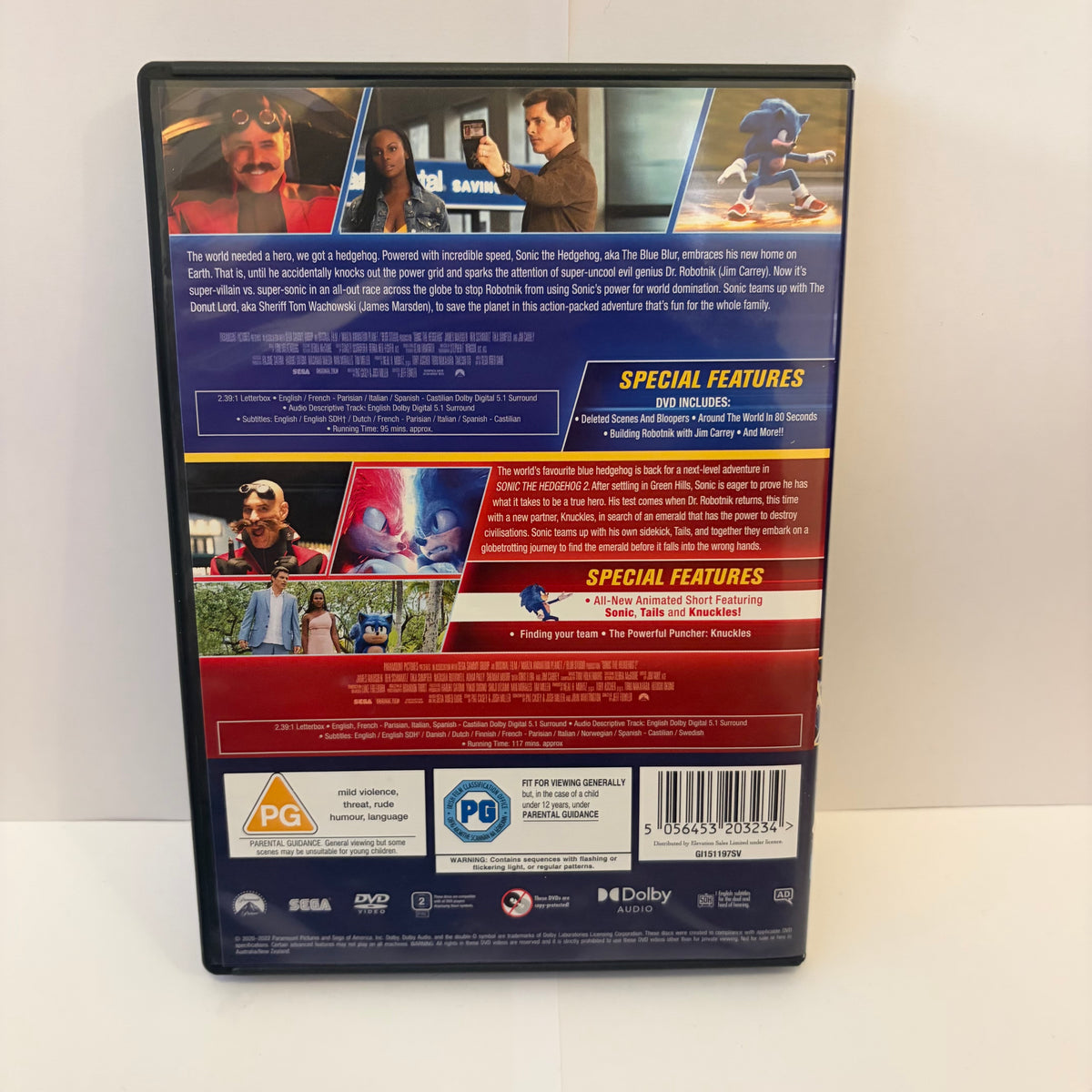 Sonic the Hedgehog (2-Movie Collection) (2020) - DVD
